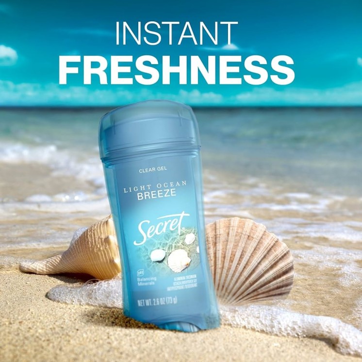 NaturalShield Feminine Hygiene Products with Ocean Breeze with Travel-Friendly