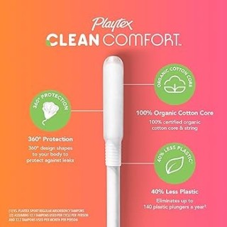 CleanComfort Feminine Hygiene Products with Fragrance-Free