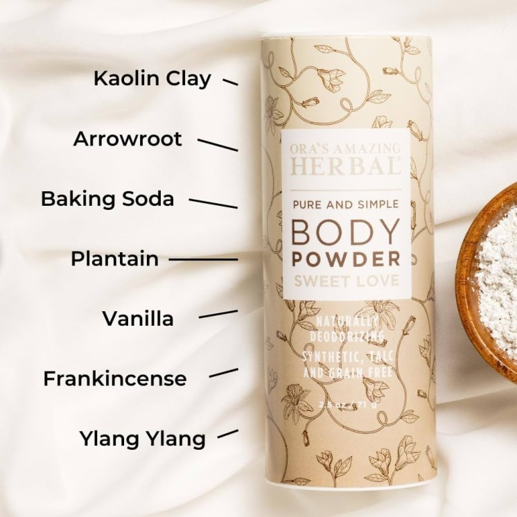 PurePurity Body Powder with Natural Ingredients