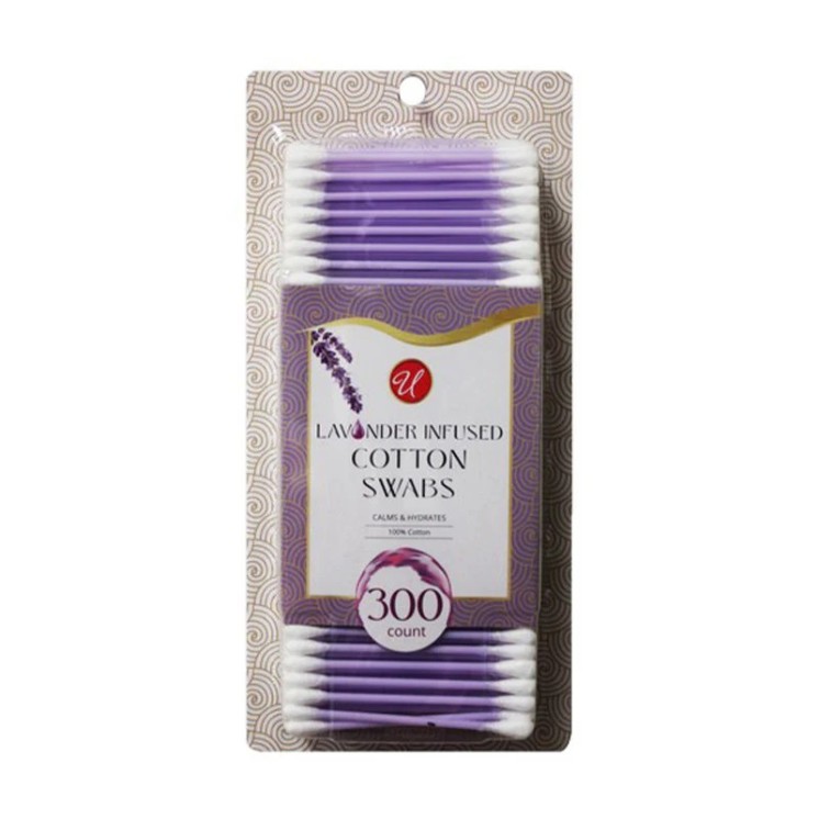 PureDefense Cotton Swabs with Lavender with Aluminum-Free