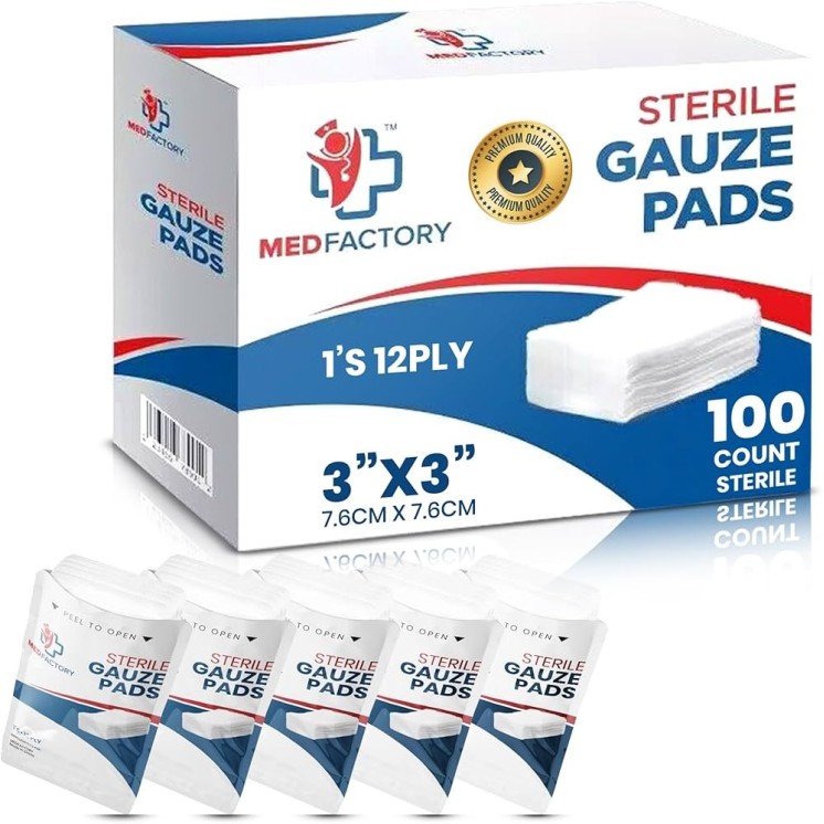 MedProtect Gauze Pads with Clean with Easy Application