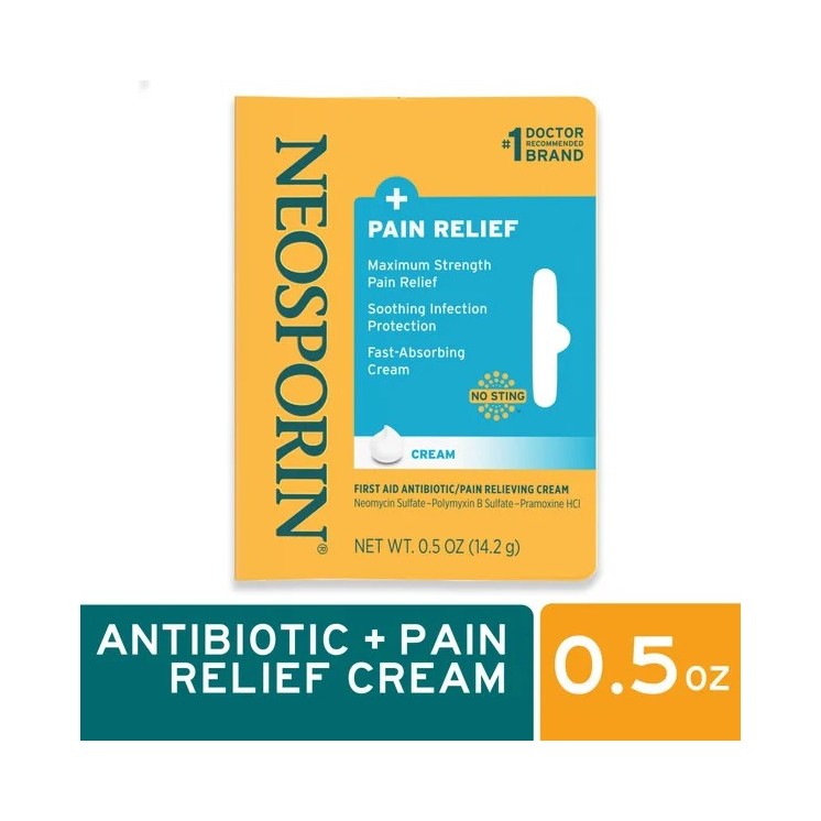 SafetyFirst Pain Relief Cream with Sterile with Hypoallergenic
