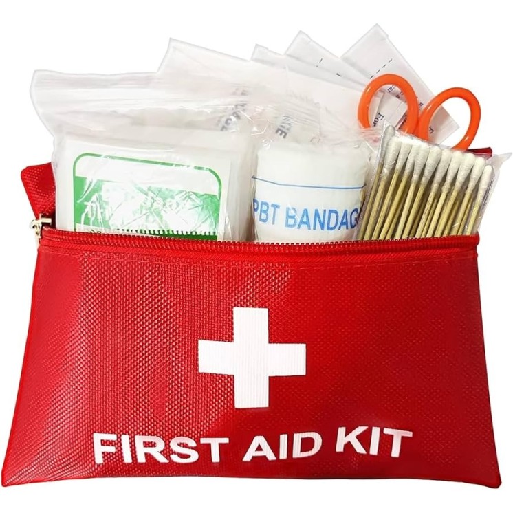MedGuard First Aid Kit with Neutral with Travel-Friendly