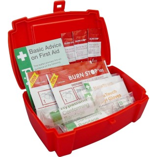 SafetyFirst First Aid Kit with Quick-Acting