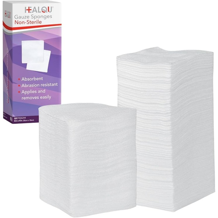 WoundCare Gauze Pads with Sterile with Easy Application