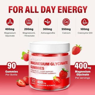 HolisticNutrients Magnesium with Strawberry with Tablets