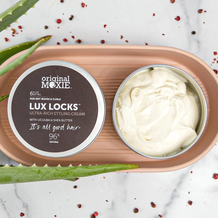 LuxLocks Styling Cream with Citrus with Natural Ingredients