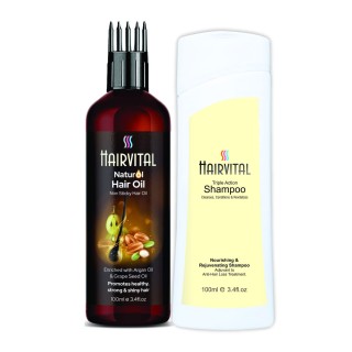 HairVitality Shampoo with Argan with Vegan