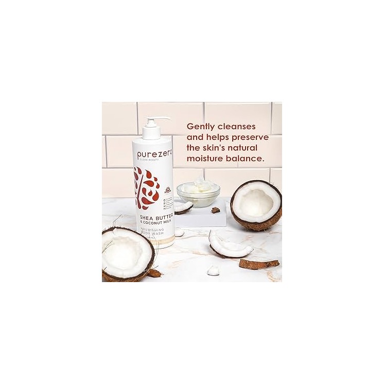 PureSkin Body Wash with Coconut with Fragrance-Free