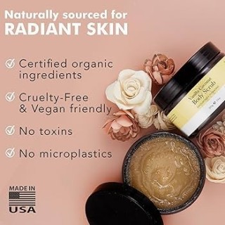 NatureTouch Body Scrub with Vanilla with Natural Ingredients