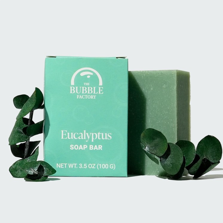 PureSkin Bar Soap with Eucalyptus with Eco-friendly Packaging