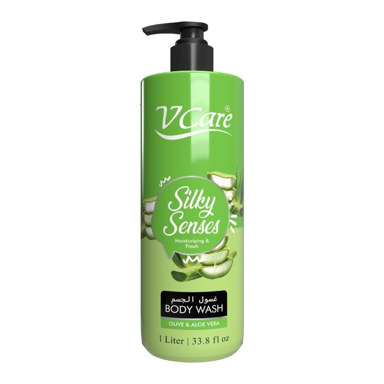 SilkySmooth Shower Gel with Aloe Vera with Moisturizing