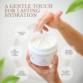 GentleTouch Body Butter with Lavender with Dermatologist Tested