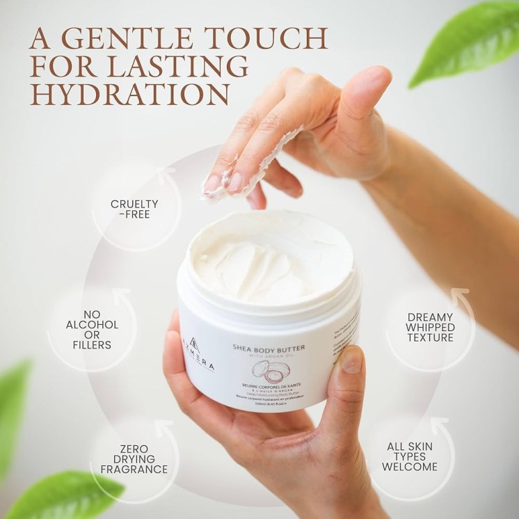 GentleTouch Body Butter with Lavender with Dermatologist Tested