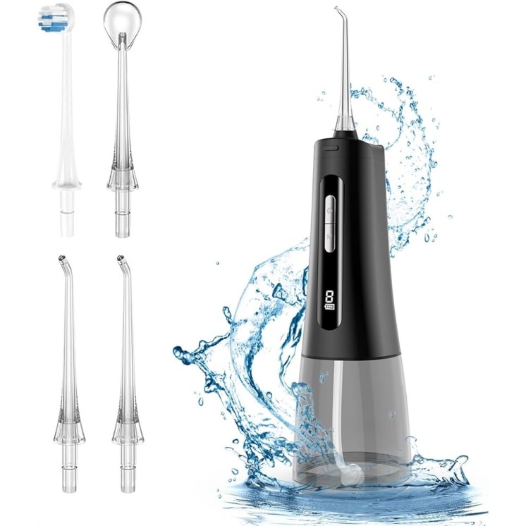 SmileBright Water Flosser with Wintergreen with Battery-Operated