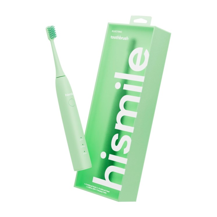 OralShield Electric Toothbrush with Wintergreen with Hard Bristles