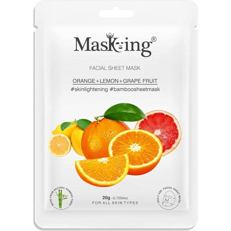 SkinFirst Face Mask with Citrus with Clean Ingredients