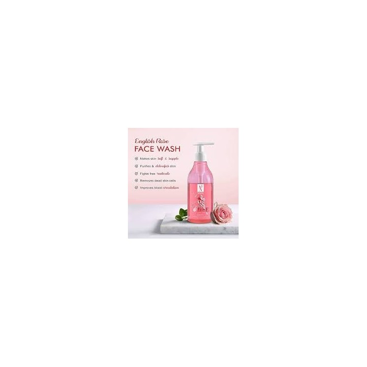 NaturalGlow Facial Cleanser with Rose with Sustainable Packaging
