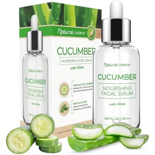 DermaGlow Serum with Cucumber with Dermatologist Tested